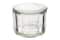 Hello Honey® Round Pressed Glass Salt Cellar